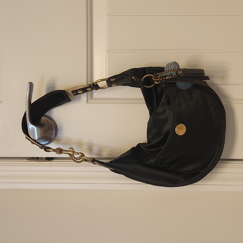 Authentic Coach Half Moon Purse